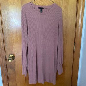 Pink Long Sleeve Dress